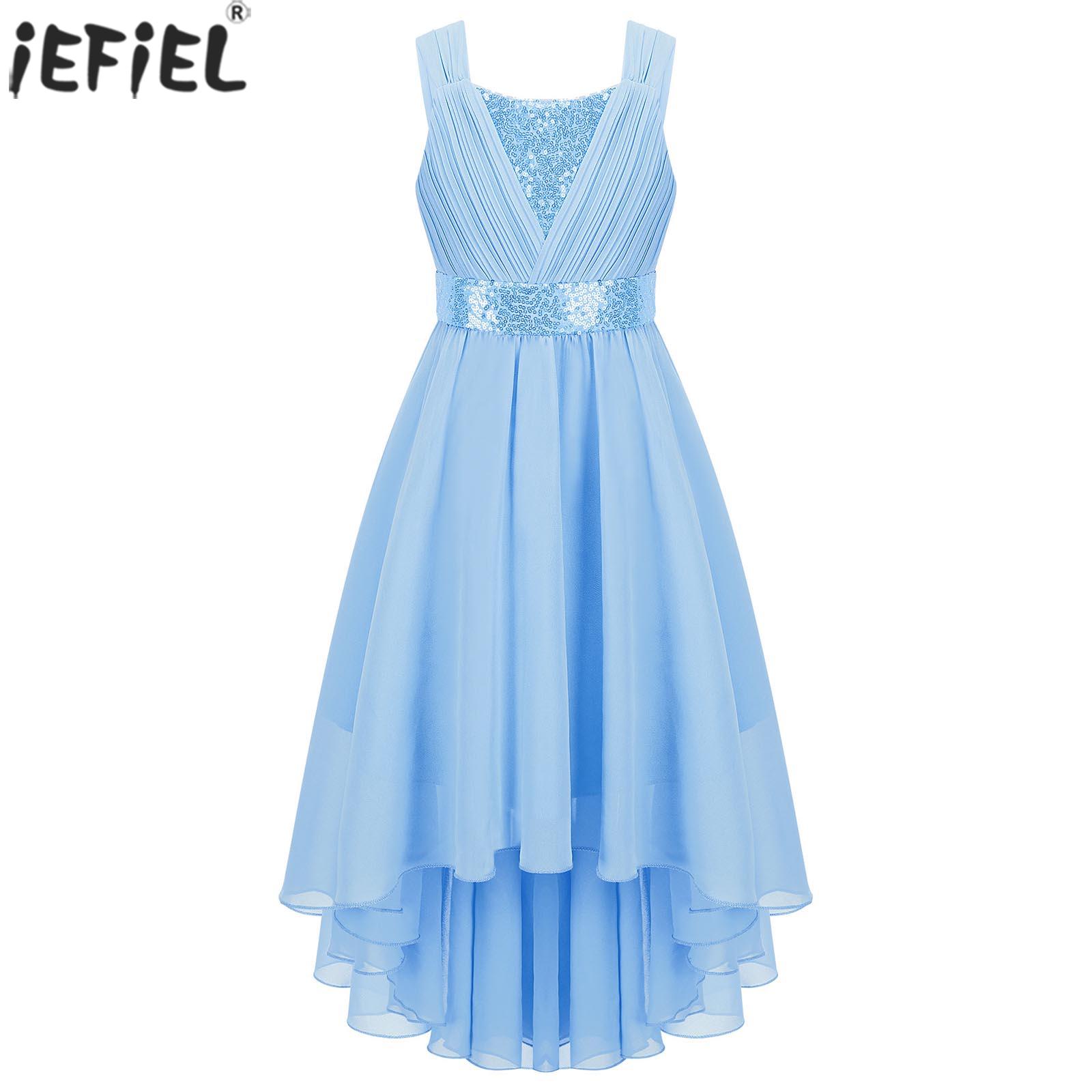 Women'S Formal Wear For Girls - 키즈 여자 스팽글 셔링 파티 생일