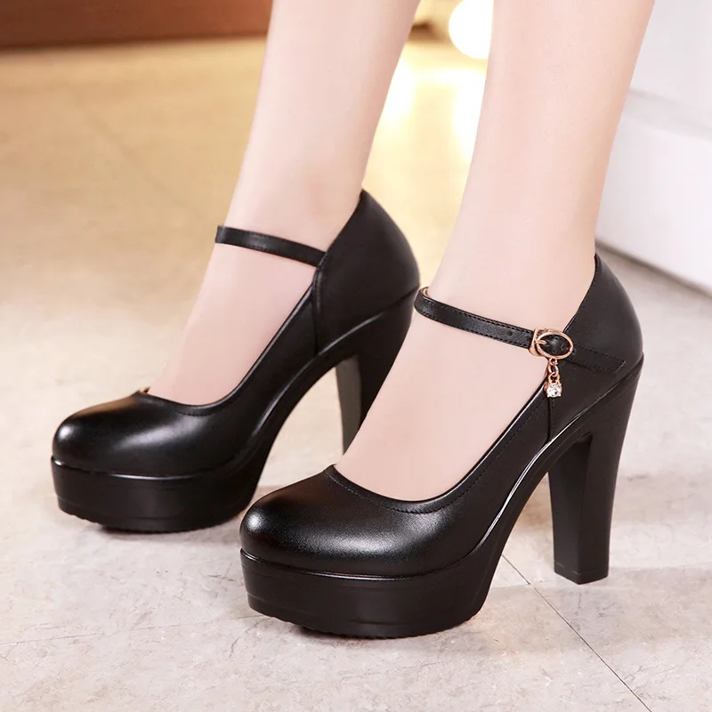 8 10 12cm 작은 사이즈 32-43 얕은 굽 두꺼 - Women Formal Wear For Wedding 리뷰 및 가격