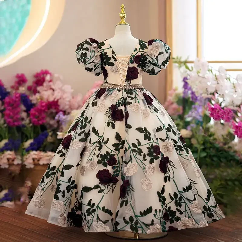 십대 소녀 우아한 럭셔리 긴 이브닝 가운, 어린이 자수 - Women'S Formal Wear For Girls 리뷰 및 가격