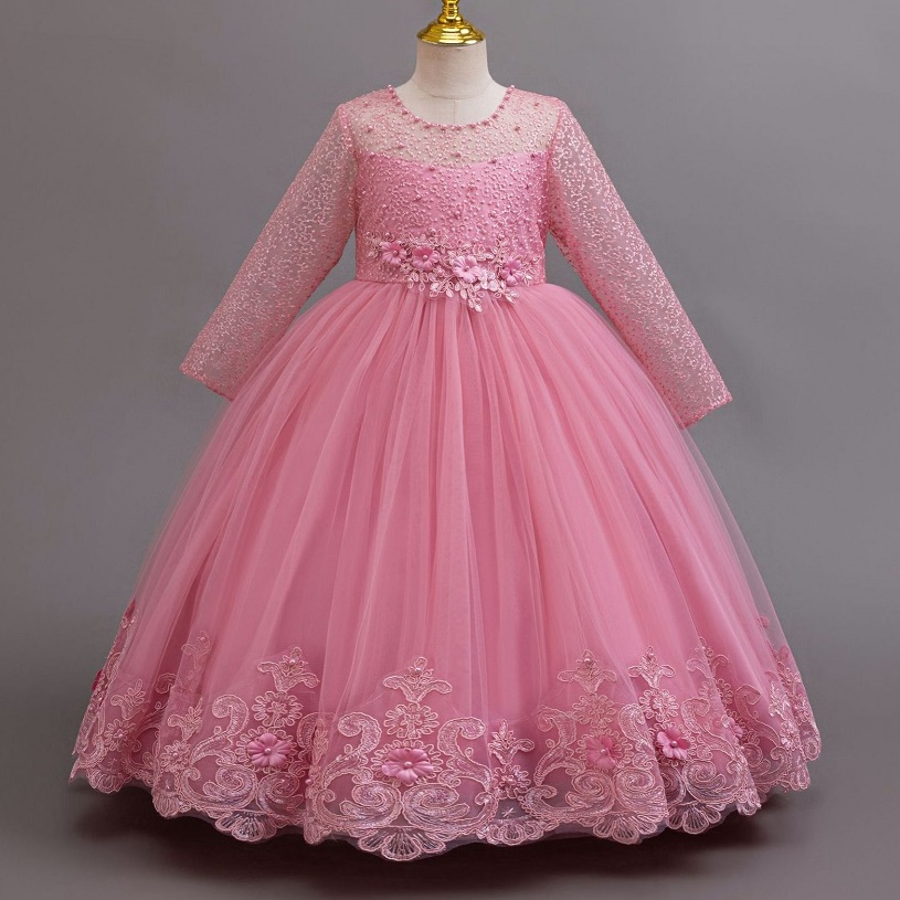 여아 드레스 4-12세 여아용 긴 드레스 생일 드레스  - Women'S Formal Wear For Girls 리뷰 및 가격