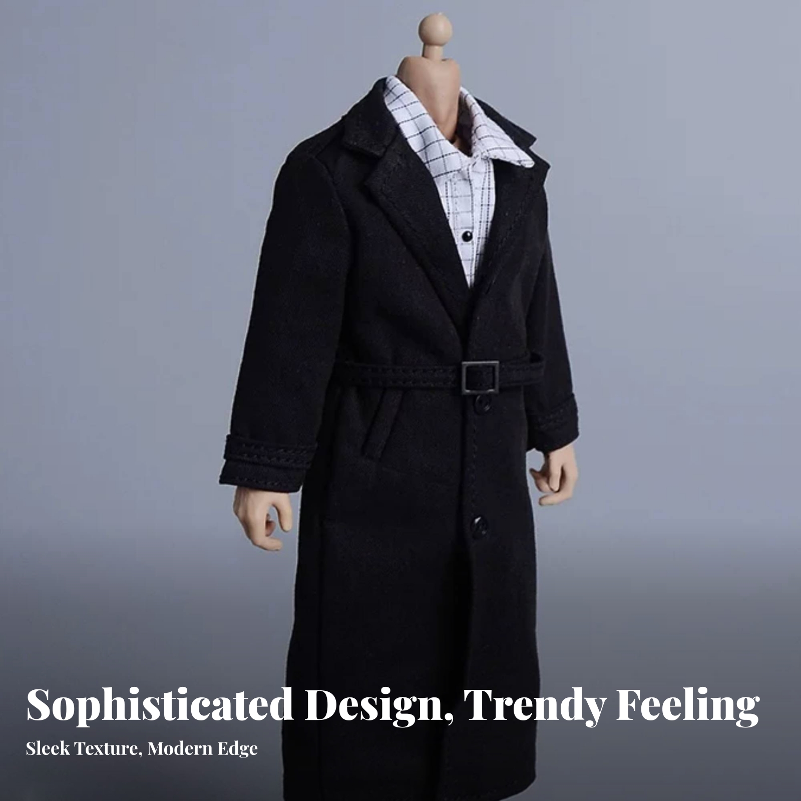 와이드 라펠 미니어처 오버코트 맞춤형 6인치 액션 피규 - Tailored Coat Wool 리뷰 및 가격