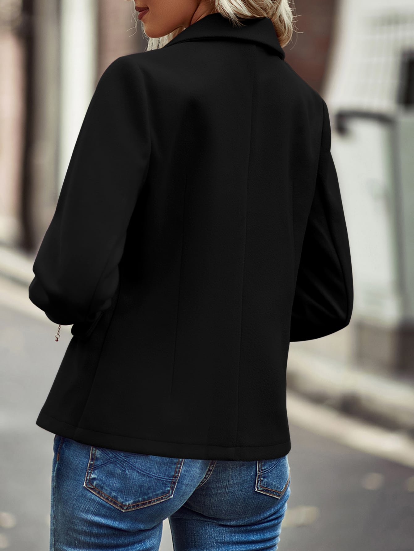 2026 가을 신상 여성용 우븐 울 혼방 짧은 블레이저 - Tailored Coat Wool 리뷰 및 가격