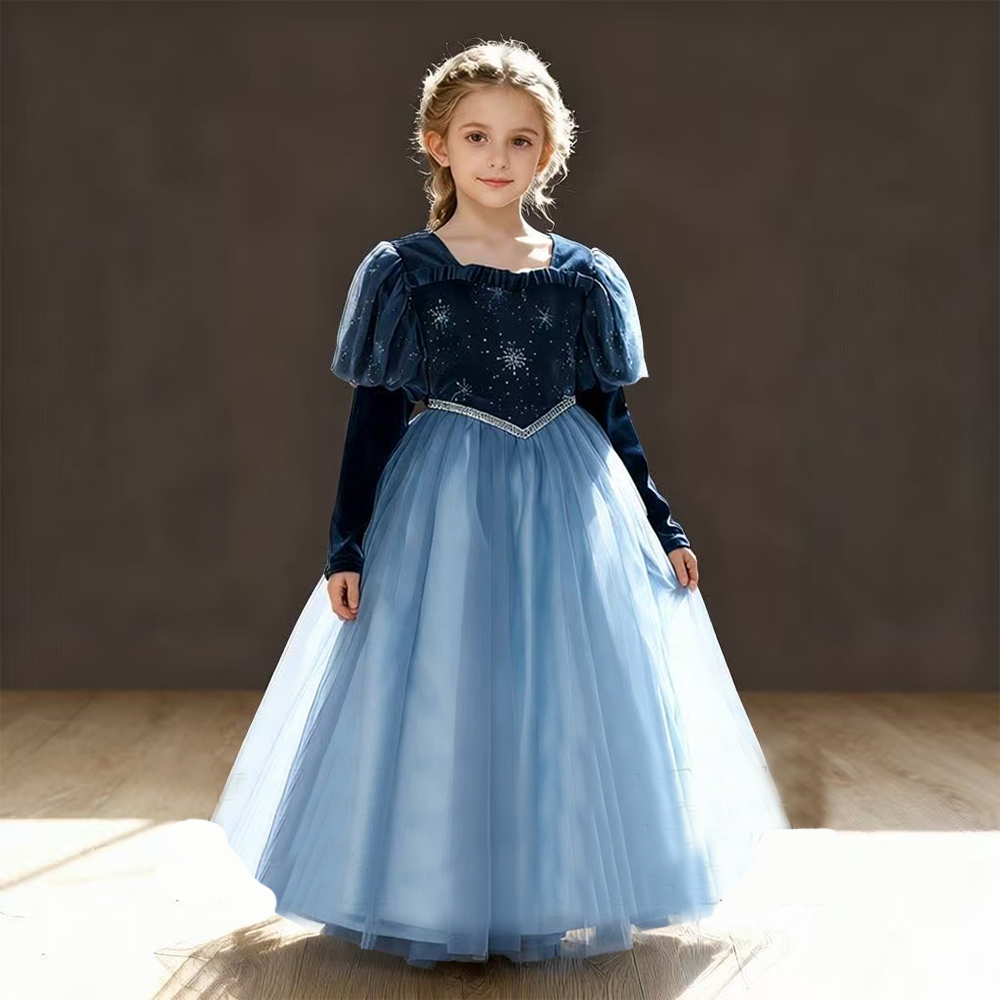 봄/가을 공주 플러시 안감 의상 아기 소녀 코스프레 파 - Women'S Formal Wear For Girls 리뷰 및 가격