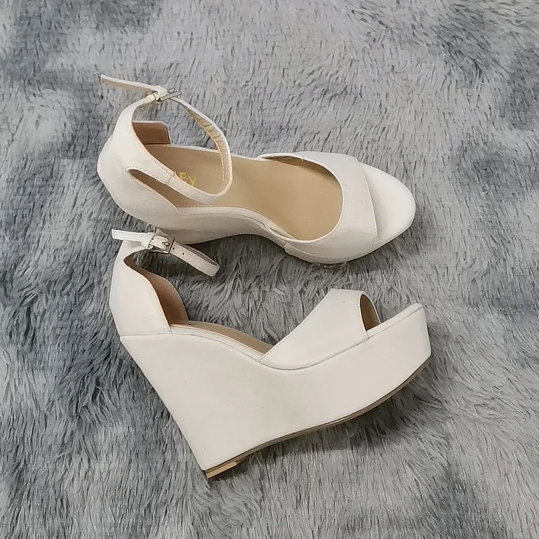 여성 샌들 14cm 섹시한 피프토 앵클 스트랩 플랫폼  - Women Formal Wear For Wedding 리뷰 및 가격