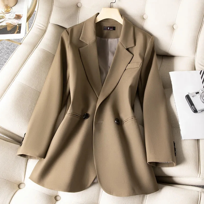 여성용 정장 블레이저 2023, 로즈 블랙, 긴팔, 더 - Women Formal Wear Winter 리뷰 및 가격