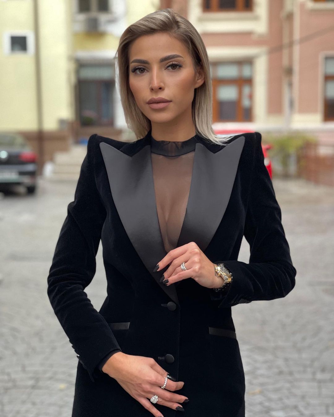 커스터마이징 쿨 블랙 여성용 블레이저 정장, 스트리트  - Women Formal Party Wear Dress 리뷰 및 가격