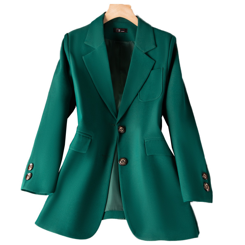 여성용 정장 블레이저 코트, 긴 소매 싱글 브레스트 재 - Women Formal Wear Winter 리뷰 및 가격