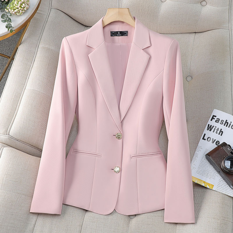 새로운 패션 여성 정장 블레이저 숙녀 싱글 브레스트 긴 - Women Formal Wear Winter 리뷰 및 가격