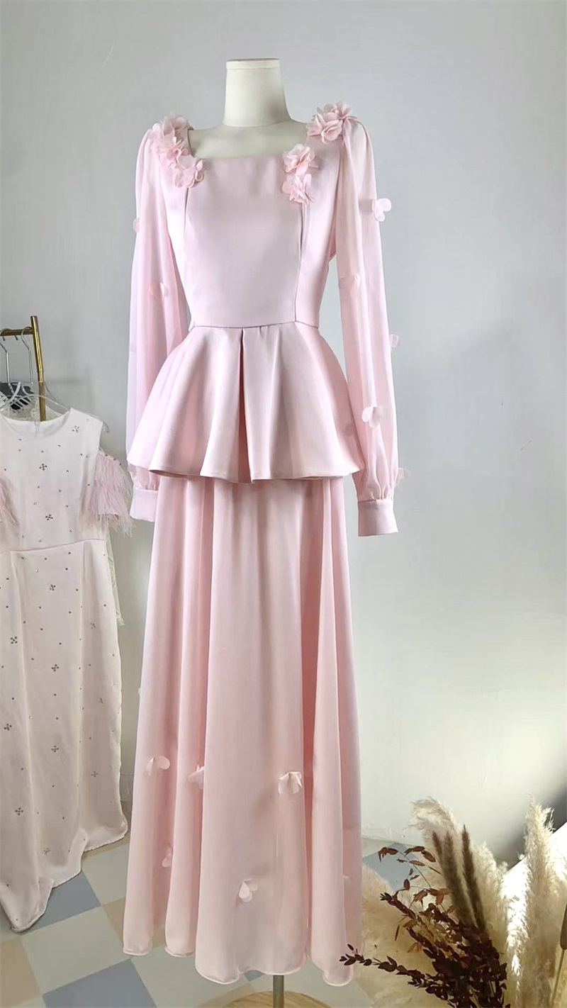 아라비아 여성 정장 스커트 세트 2피스 블레이저+프롬  - Women Formal Party Wear Dress 리뷰 및 가격